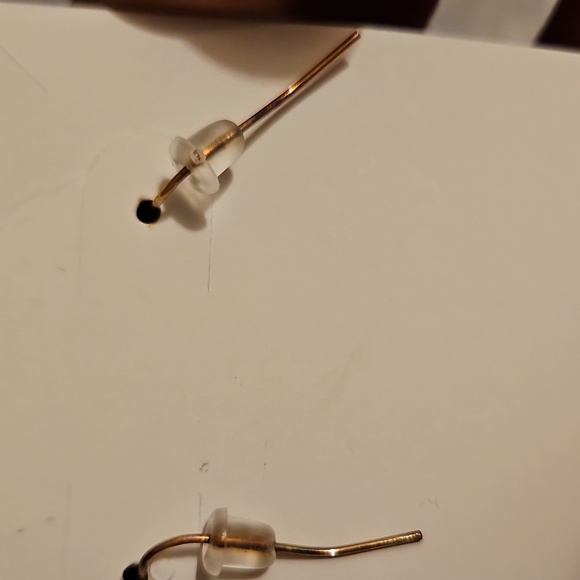 Handmade Jewelry Green Christmas Santa’s Hat White Silver Pom-pom Crochet X-mas - Picture 3 of 6